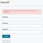 Webroster Login