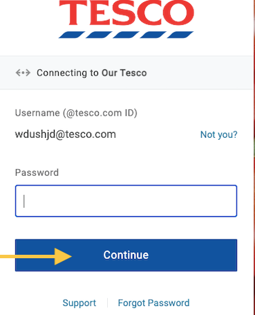 Our Tesco Work and Pay Portal